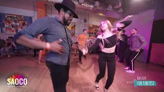 Mambo Brown and Nika Volodina Salsa Dancing at Rostov For Fun Fest (Russia), Saturday 02.11.2019