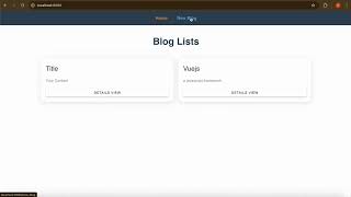100 Days Of Code Day #10 | Blog App & Vue js & Vuetify & Vuex & Vue Router