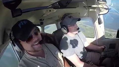 Flight Down to Galveston with Friends