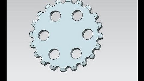 siemens nx 10 training tutorial | Circular pattern command - How to design a gear