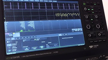 Measurements on Digital HDO6000 - High Definition Oscilloscope