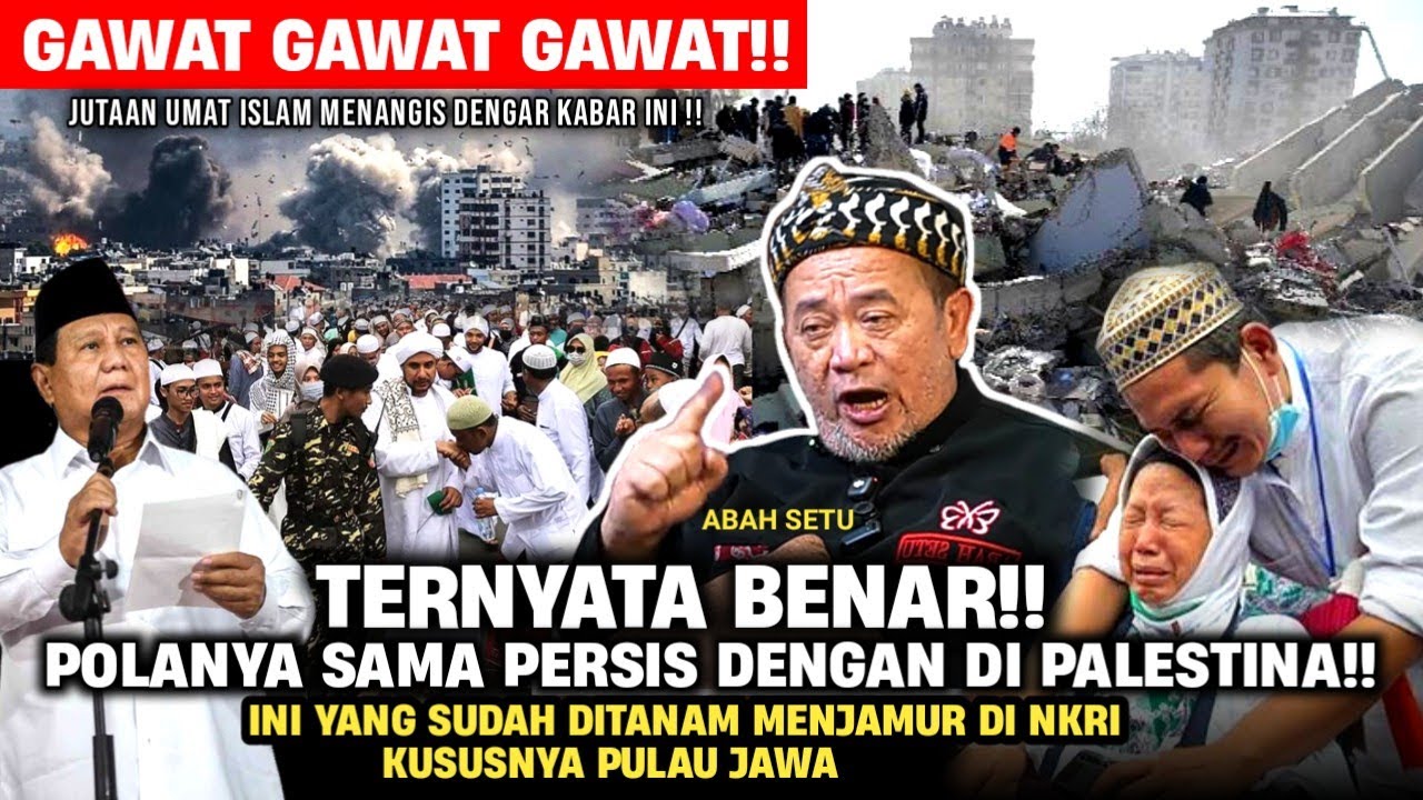 🔴MALAM 21 RAMADHAN ABAH SETU SAMPAI SERUKAN 3X WASPADA WASPADA INI YG TERJADI DI NKRI AKHIR2 INI