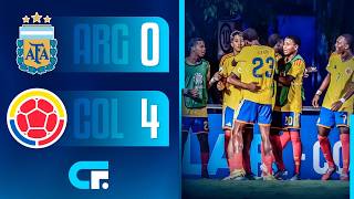 ✅ COLOMBIA GOLEÓ 4-0 a ARGENTINA y se consagró CAMPEÓN del SUDAMERICANO SUB 17