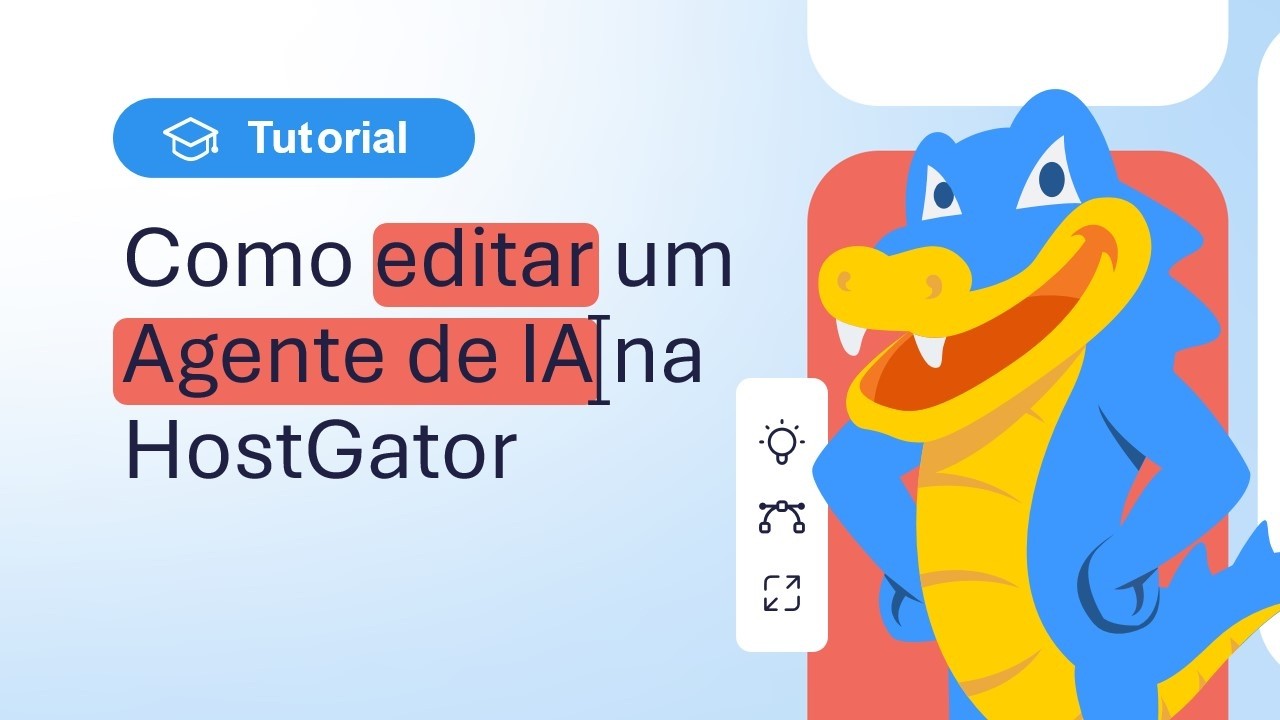 Como editar um Agente de IA na HostGator - YouTube