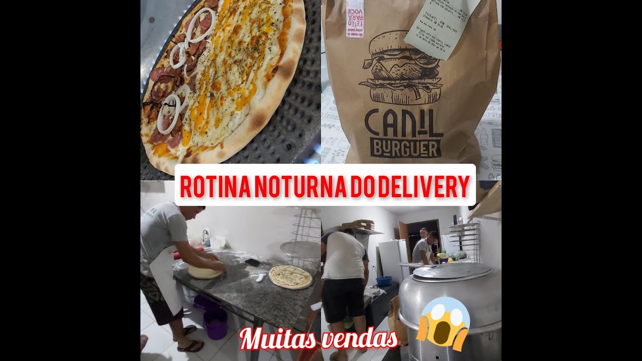 [MOSTRAMOS TUDO] ROTINA NOTURNA DO DELIVERY EM CASA