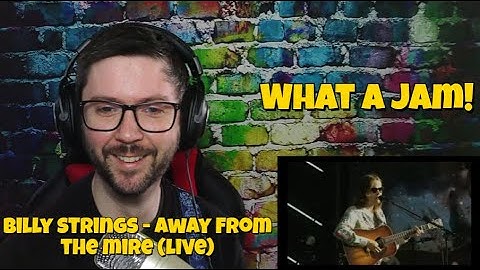 Billy Strings | Away From The Mire (live) | Multi-instrumentalist reacts