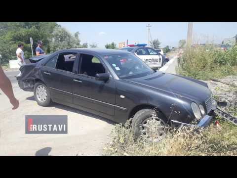 ავარია გაჩიანთან, ერთმანეთს სატვირთო და მსუბუქი მანქანა დაეჯახა