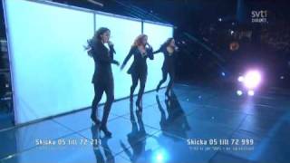 Shirley's Angels - I Thought It Was Forever - Melodifestivalen 2011 chords