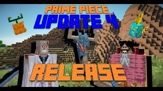 PRIME PIECE - UPDATE 4 RELEASE TRAILER | Minecraft One Piece Mod