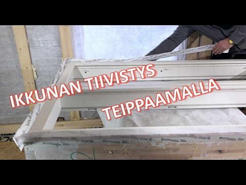 IKKUNAN TIIVISTYS - YouTube
