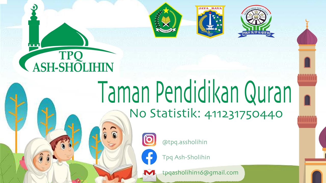 Pembacaan Ayat Al Quran oleh santri TPQ Ash Sholihin