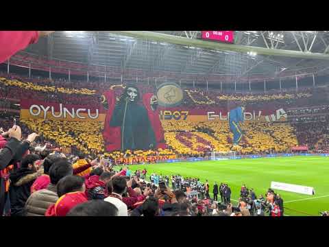 Galatasaray-Fenerbahçe ultrAslan Squid Game Koreografi
