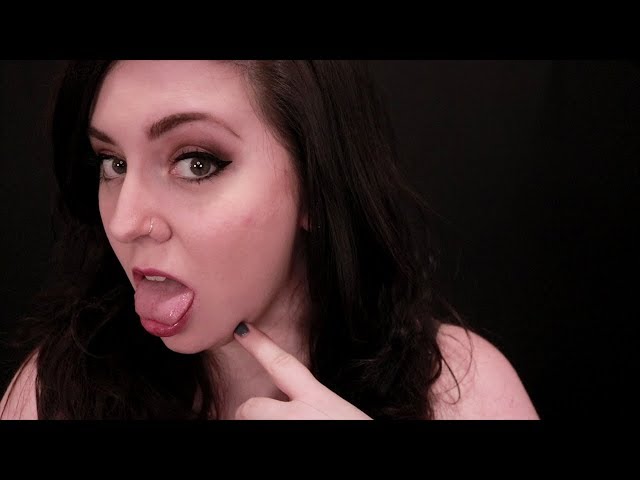 🕊️ // [ASMR] Pure, up close tongue clicking. 👅 [no talking] [eye contact]
