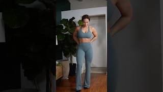 Download Lagu Some of the most FLATTERING flared leggings for the gym or at home 😍🍑 #oneractive #leggings MP3