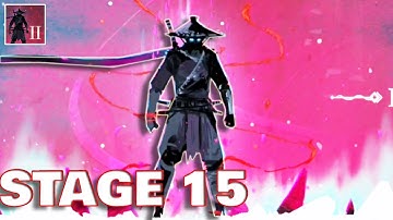 Ninja Arashi 2 - Walkthrough ACT 1 Stage 15 / Level 15 (Android,iOS)