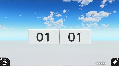 Game Builder Garage - How to Create a minute timer