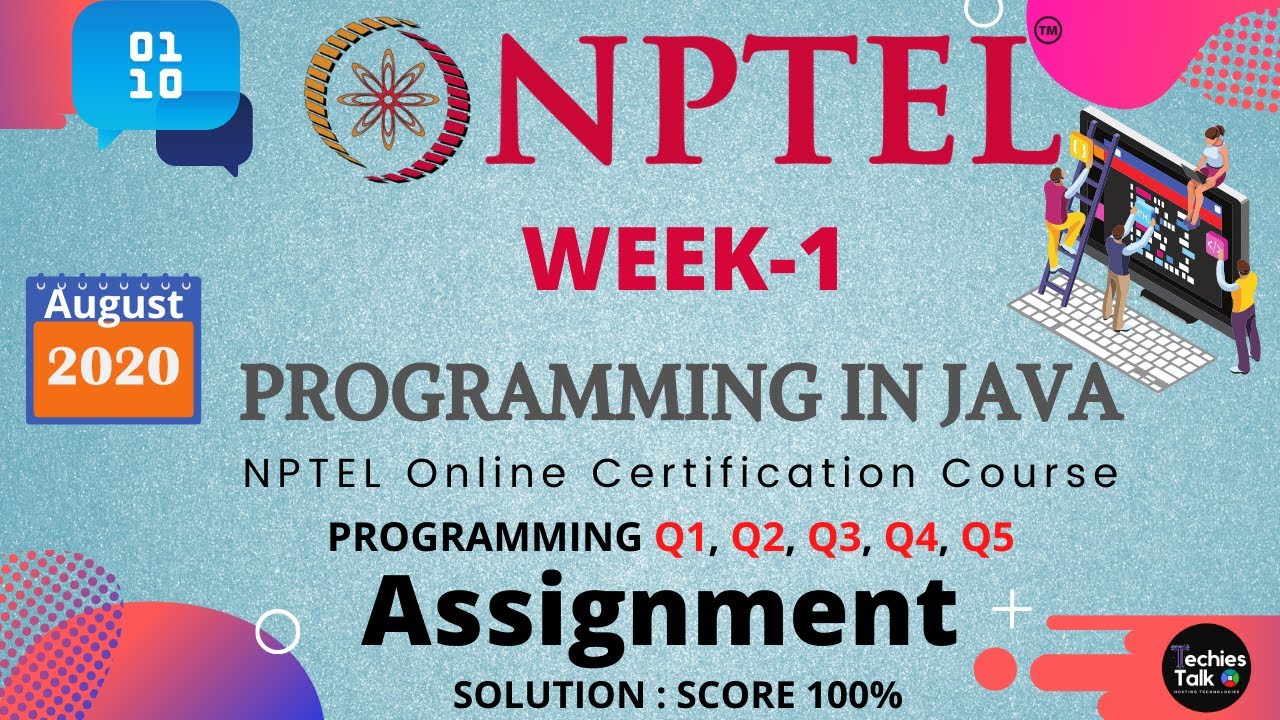 java nptel assignment answers week 1