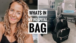 WHATS IN MY HOSPITAL BAG | What You Really Need in Your Hospital Bag from a Second Time Mum