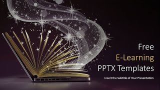 E Learning / Online Learning Presentation Template | Free PPTX Templates | wowTemplates