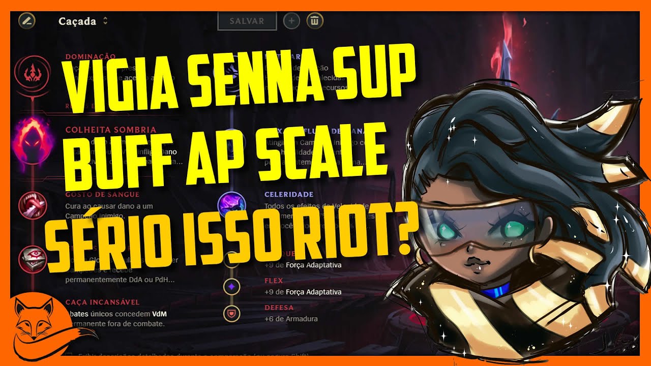 AP SENNA SUP e o novo VIGIA | Buff patch 11.11 | True Dmg Prestígio ...