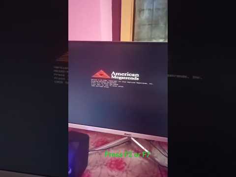 American megatrends how to fix solved ✅ || #windows 10