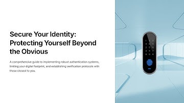 Secure Your Identity: Protecting Yourself Beyond the Obvious