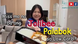 Miss mo na ba ang Jolibee palabok sa Low Carb? Tara, let's eat! ☺️
