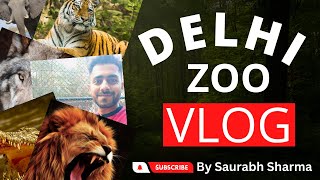 Leopard ने attack कर दिया  | Delhi Zoo Vlog | Saurabh Sharma