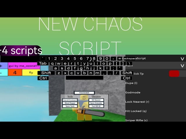 CHAOS Script Pastebin 2023 - Fly, Spam & Dupe, Lock & More