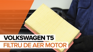 Cum se inlocuiesc filtru de aer motor pe VOLKSWAGEN T5 TUTORIAL | AUTODOC