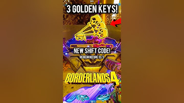 Borderlands 4 New SHiFT Code for 3 Golden Keys Redeem Before 12/2