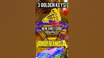 Borderlands 4 New SHiFT Code for 3 Golden Keys Redeem Before 12/2