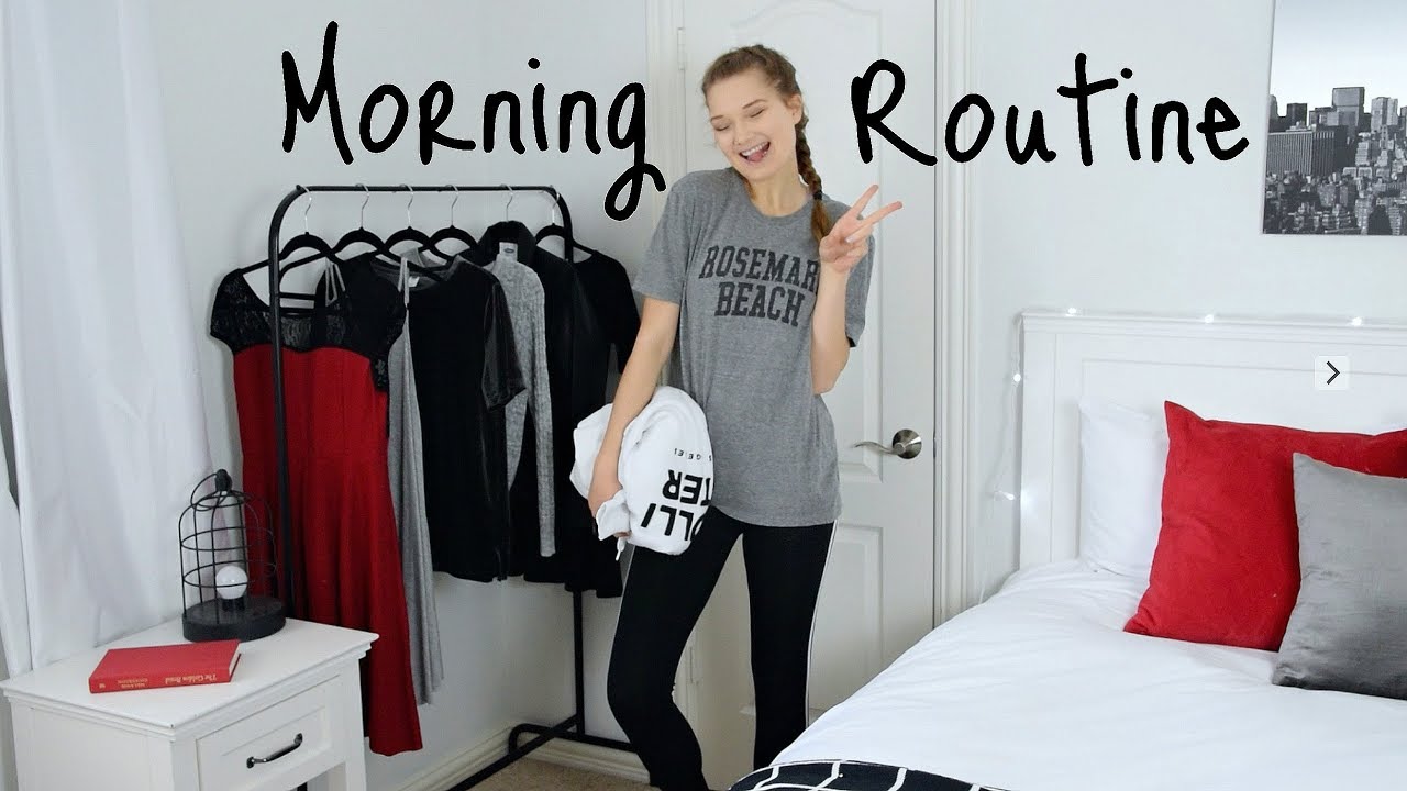 Productive Morning Routine // How to be a Morning Person! - YouTube