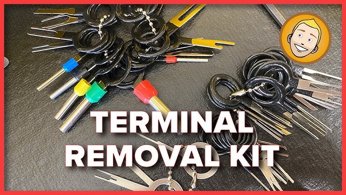18 Pcs KFZ Kabel Stecker Ausbau Werkzeug, Terminal Removal Tool Kit,  Terminal Steckverbindung Demontage Pin Extractor Tool Entriegelungswerkzeug  für