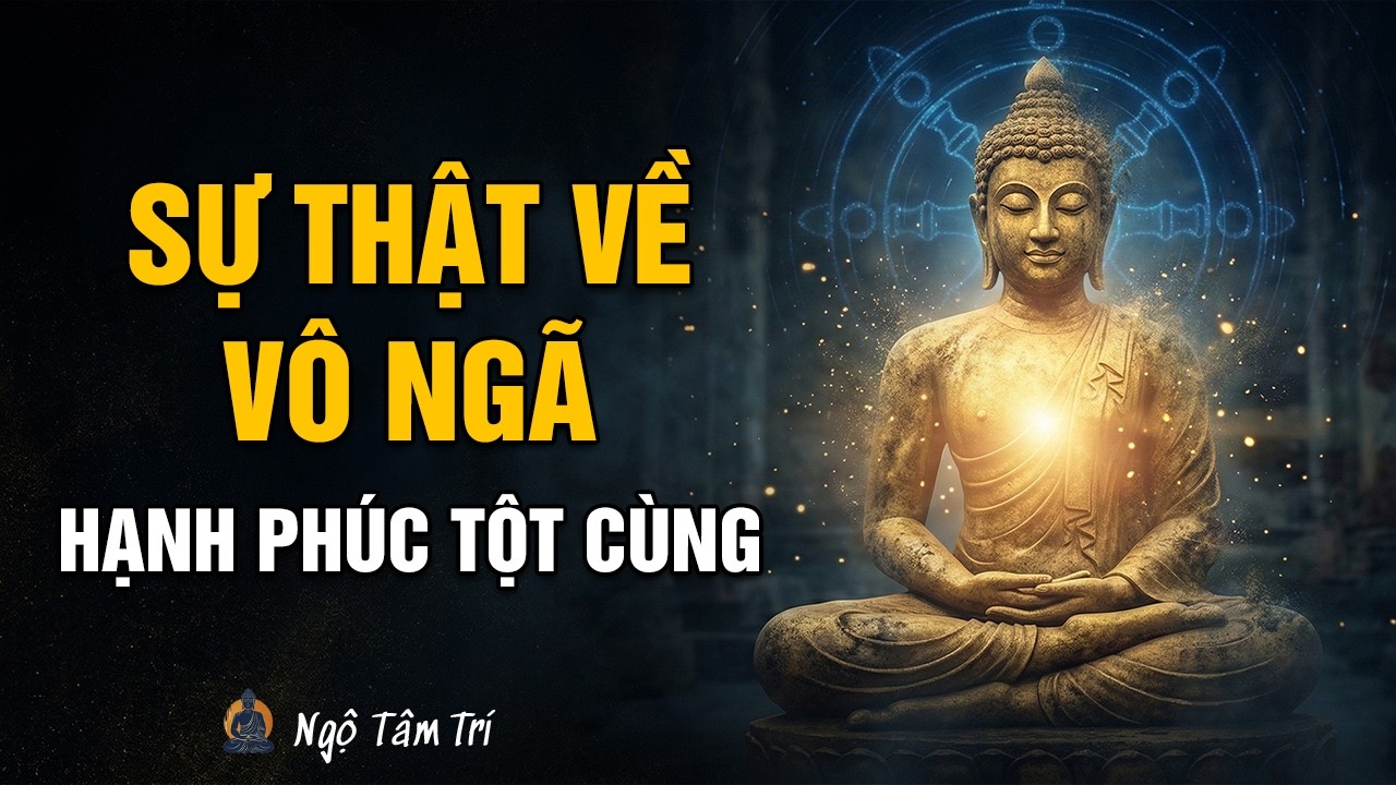 Tại sao VÔ NGÃ lại mang đến HẠNH PHÚC TỘT CÙNG? (Hiểu đúng để nhẹ gánh) | Ngộ Tâm Trí