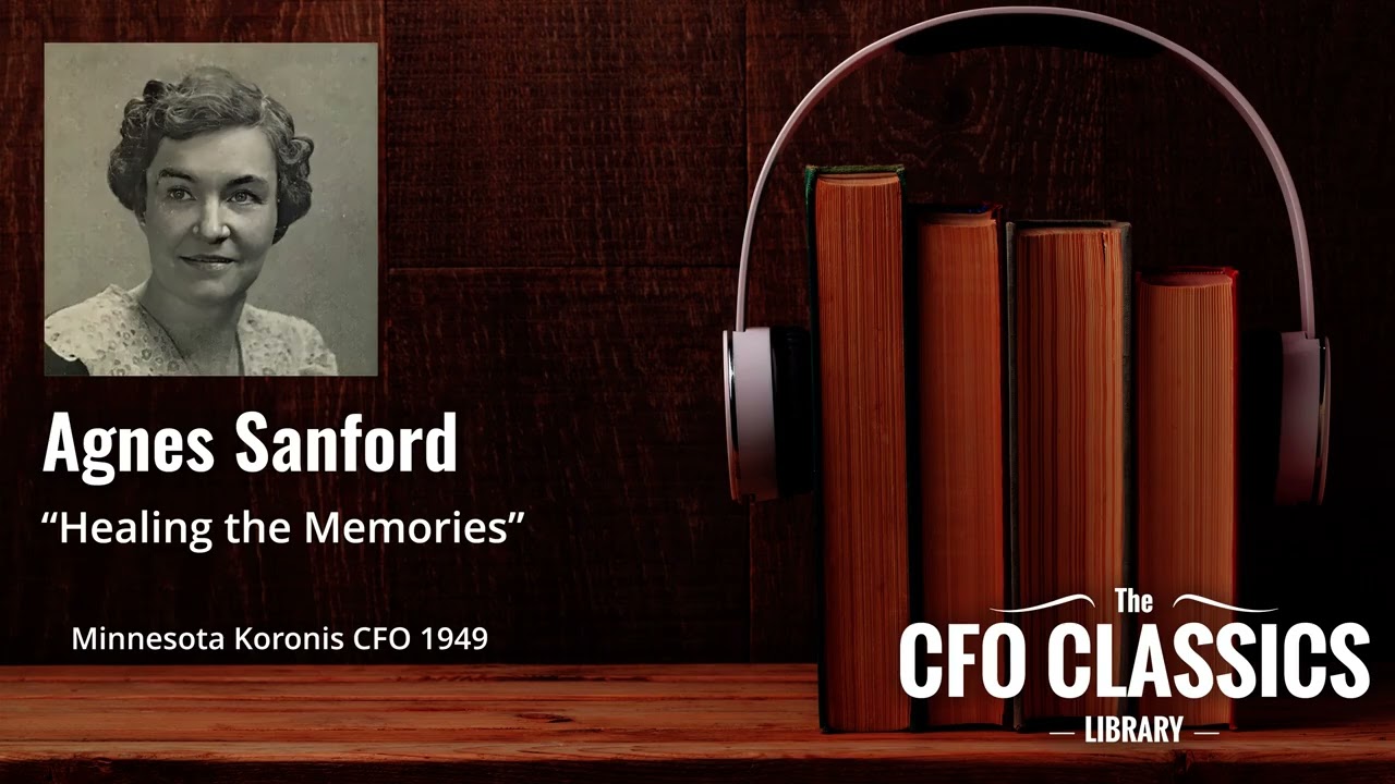 "Healing the Memories" by Agnes Sanford - Minnesota Koronis CFO 1949