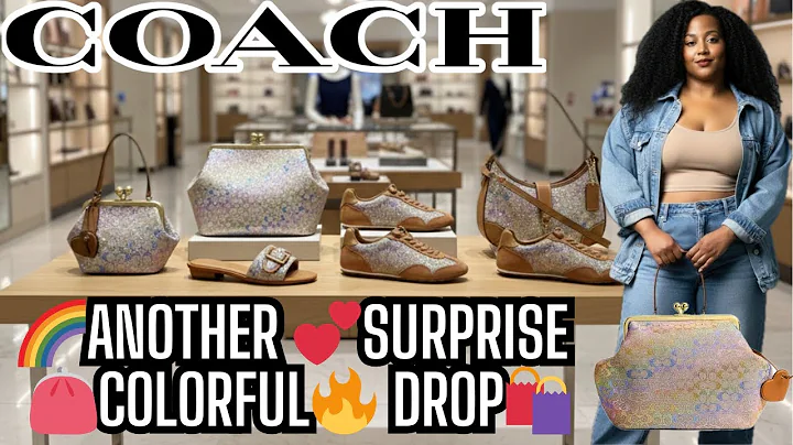 New Coach Rainbow Collection 2025👛Dropped🔥IM SHOCKED‼️at these Viral Coach Bags