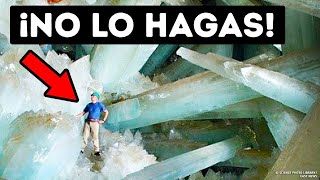 La cueva más peligrosa de la Tierra está llena de cristales gigantes