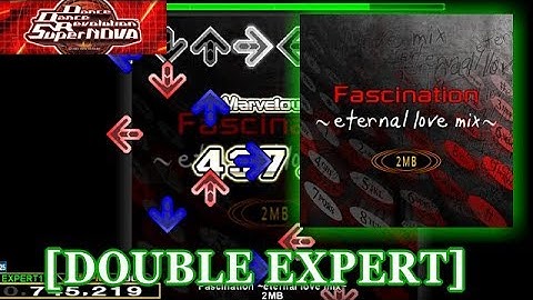 【DDR SN】 Fascination ～eternal love mix～ [DOUBLE EXPERT] 譜面確認＋クラップ