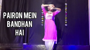 Pairon me bandhan hai ||Dance cover ||Mohabbatein ||wedding special dance #dancevideo #kanchanjadon