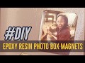 Epoxy Resin Photo Box Magnets