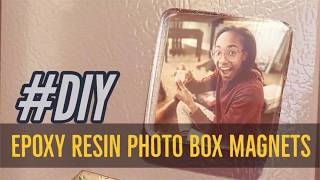 Epoxy Resin Photo Box Magnets