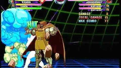 MvC2: Iceman 100% Sequence (Bubble + Rocks)