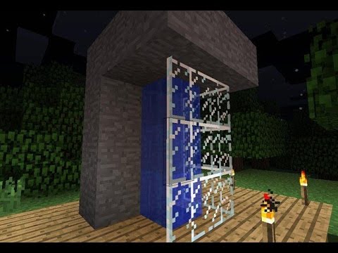 How To Make A Shower In Minecraft  Minecraft  Shower 