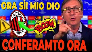 🔥😱🚨ACCORDO CHIUSO! ESPLODE LA BOMBA! GRANDE AFFARE FATTO PERL MILAN!ULTIME NOTIZIE SUL MILAN