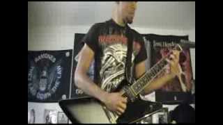 Video thumbnail of "Dethklok The Hammer Guitar Cover"