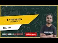 Expansion || Lecture 3 || ICSE 9 || Maths || Subham Sir