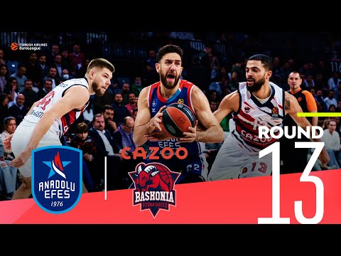 Baskonia stops Efes in Istanbul! | Round 13, Highlights | Turkish Airlines EuroLeague