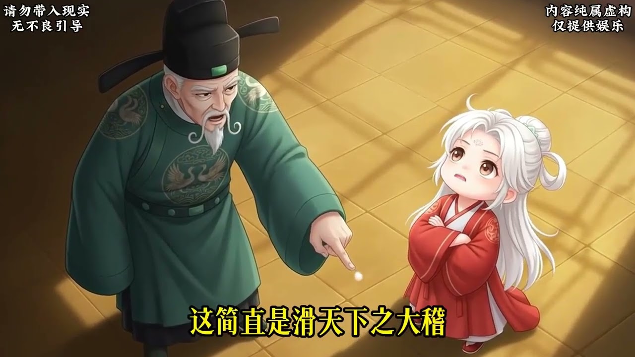 《甜甜与小八》三岁萌娃苏甜甜携吃瓜系统穿越天凤王朝，随口的心声竟能被众人听见!宫宴上吐槽皇帝、揪出刺客，朝堂上爆料贪官、揭秘秘辛，凭着软萌模样和开挂系统，她揪奸臣、寻宝藏、解粮荒，还驯服国宝#阿紫说漫