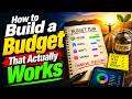 How to Build a Budget That Actually Works